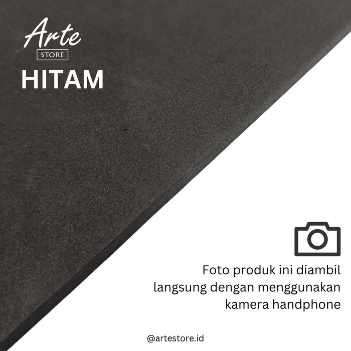 

G874R~ Promo Murmer EVA Foam / Spon Ati tebal 5 mm - Hitam, 40x60 cm