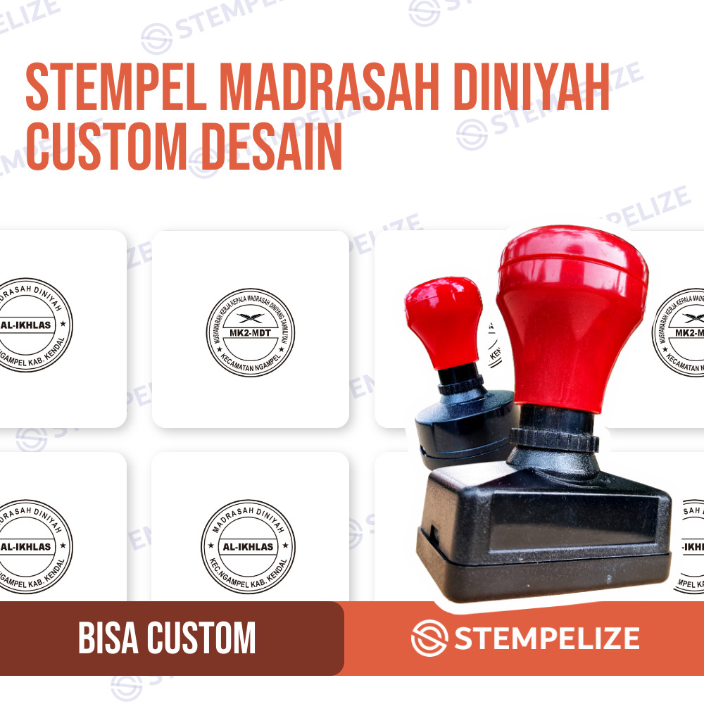 

Stempel Madrasah Diniyah Custom Desain