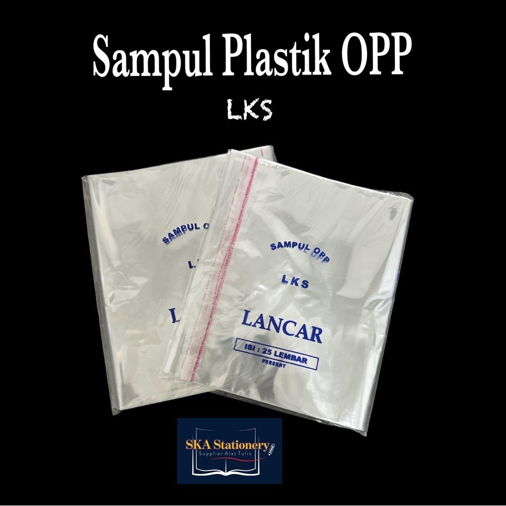 

Sampul / Cover Buku Plastik OPP LKS (Pak)