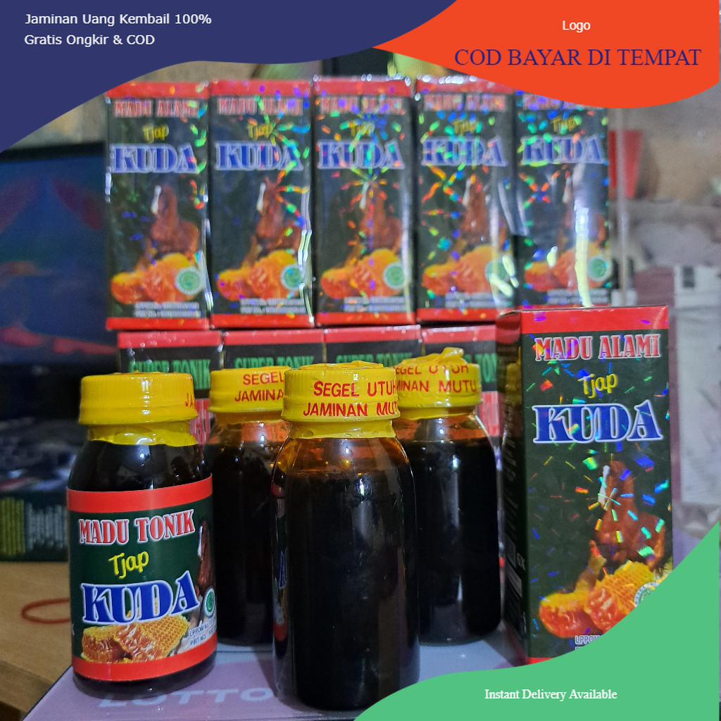 

PRIVASI SANGAT AMAN MADU HERBAL TONIK tjap KUDA PREMIUM POLOSAN