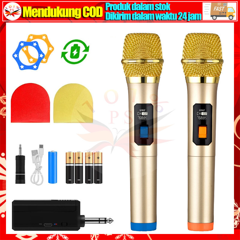 Professional Microphone Mic Karaoke Mikrofon Original Wireless Mic Microphone Profesional Mic Wirele
