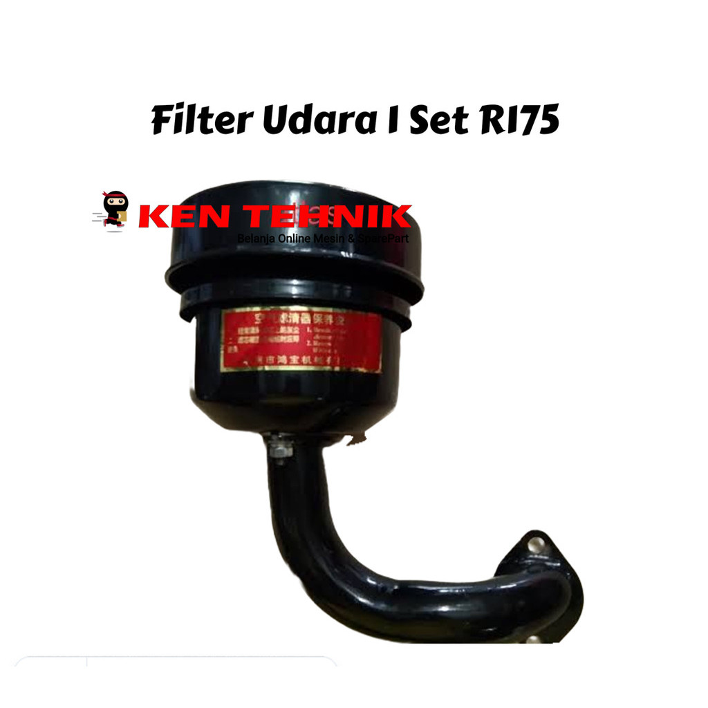 Filter Udara Mesin Diesel R175/R180 + Elbow Filter