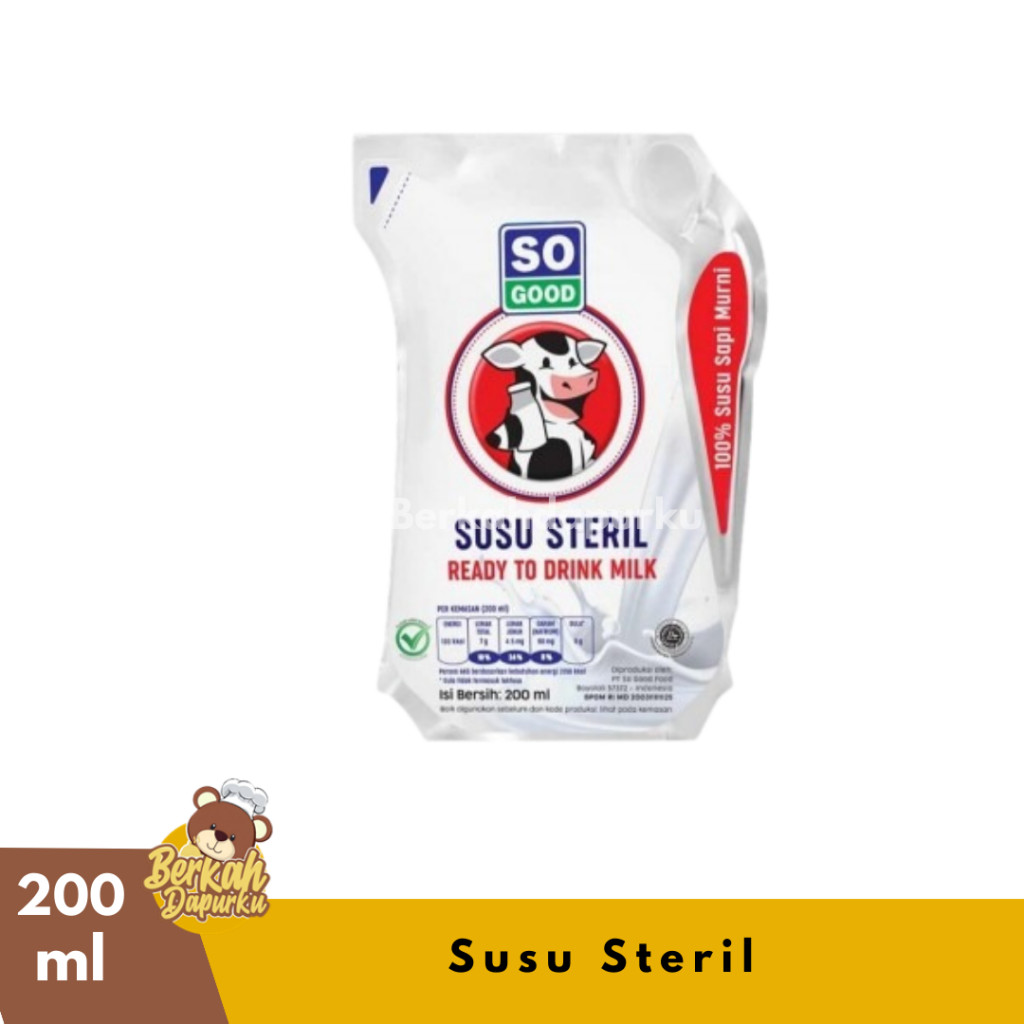 

So Good Susu Steril 200ml