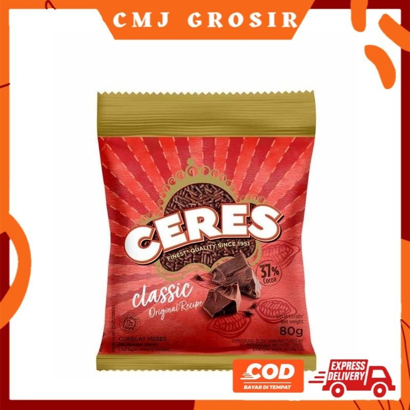 

GROSIR CERES HAGELSLAG RICE CHOCO CLASSIC ORIGINAL 90 gram/ 80 gram