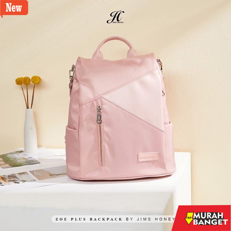 tas ransel wanita shopee ZOE PLUS BACKPACK BY JIMS HONEY / RANSEL CEWEK COWOK UNISEX