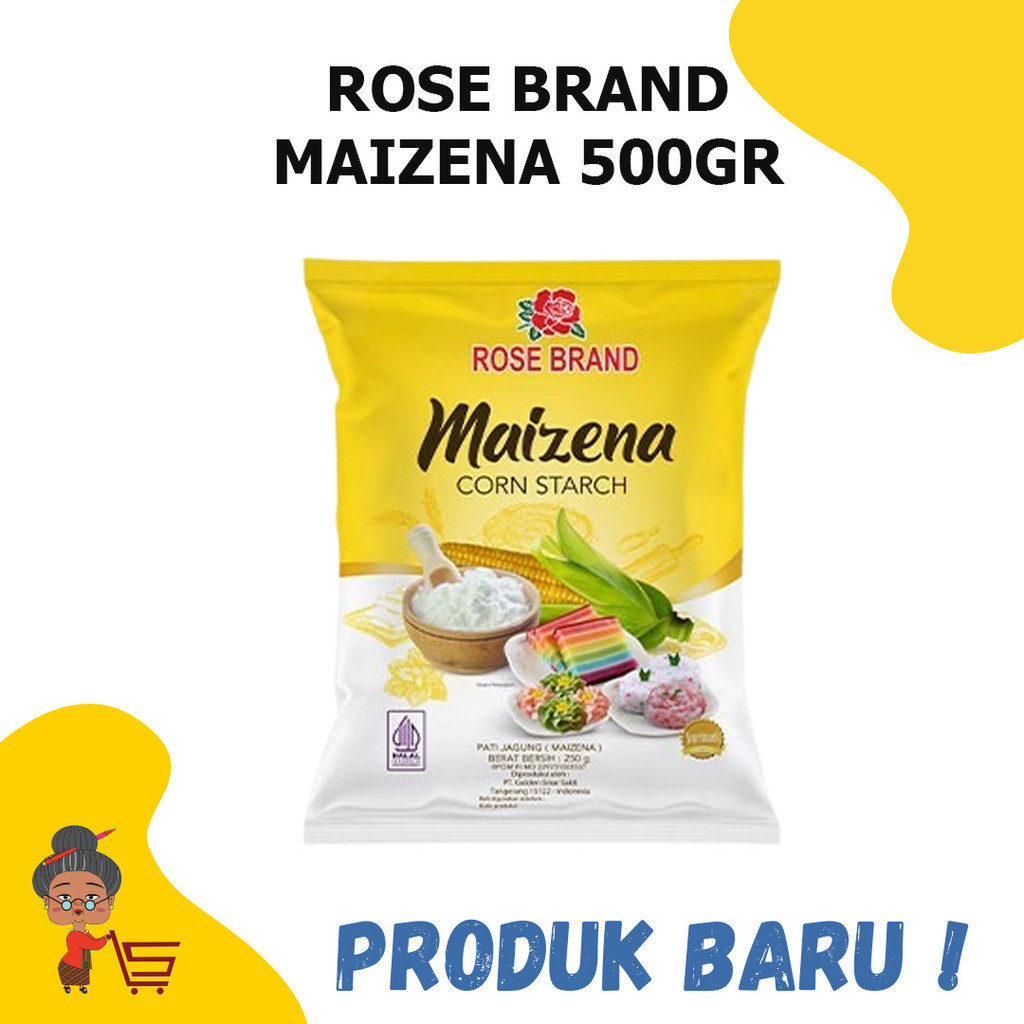 

ROSE BRAND MAIZENA 500gr / TEPUNG MAIZENA / MAIZENA