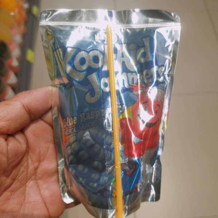 

kool aid jammers minuman drink blue rasberry 177ml
