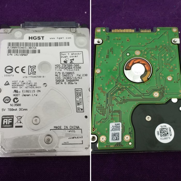 HDD internal laptop 500GB