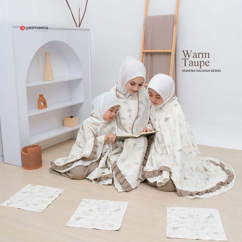 Mukena Couple Halimah by Yasmeera