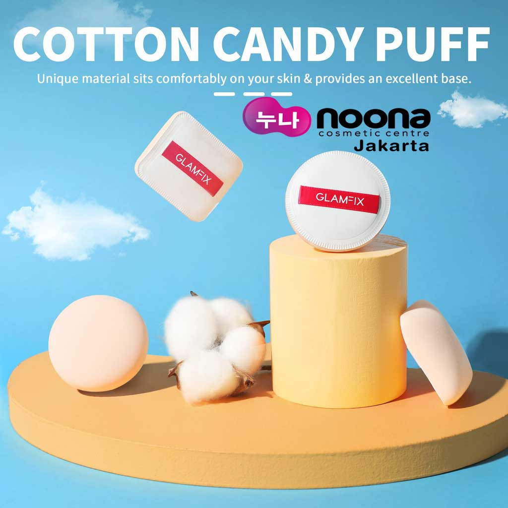 GLAMFIX COTTON CANDY PUFF SPONS BEDAK CAIR
