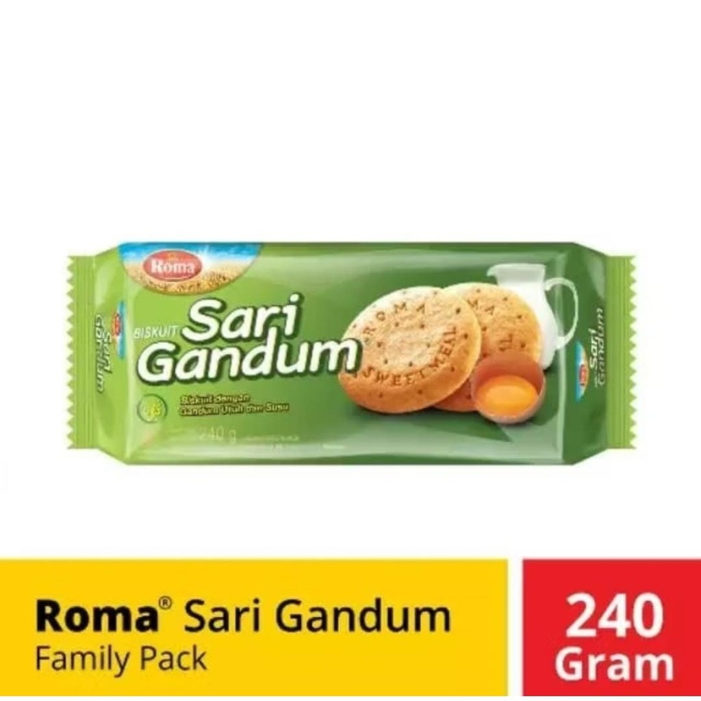 

ROMA SARI GANDUM 240 GR