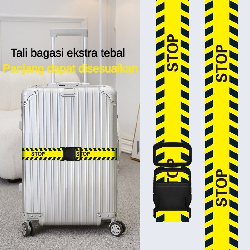 Gembok Koper Tali Koper Luggage Strap Ban Koper Kunci Sabuk Koper   Belt Password Lock Tali Pengikat