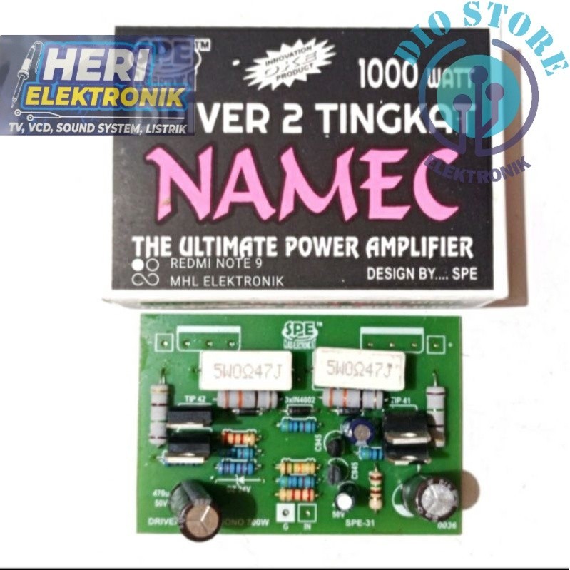 kit Driver 2 Tingkat NAMEC 1000watt mono By SPE
