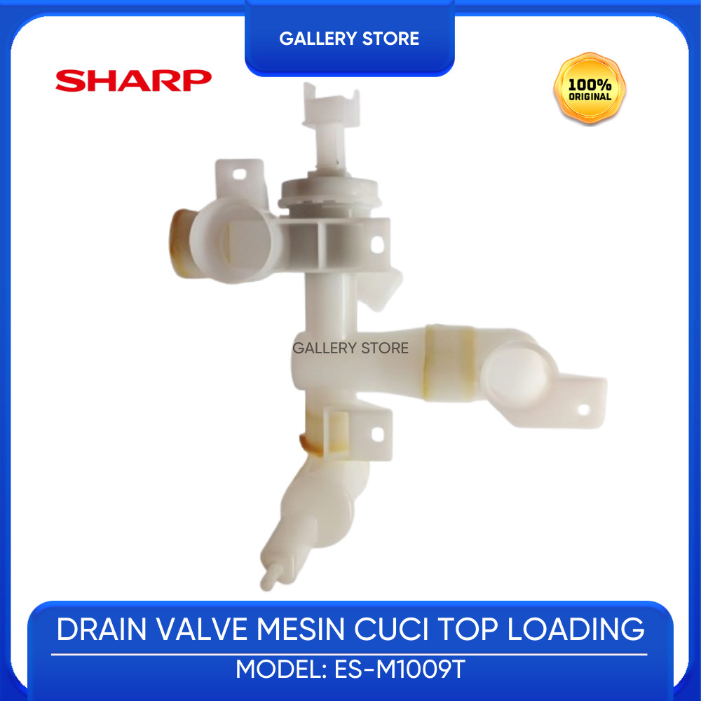 VALVE DRAIN KARET AIR BUANG MESIN CUCI SHARP TOP LOAD ES-M1009T ES M1009T