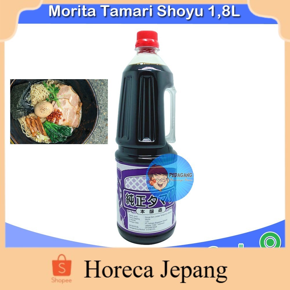 

Morita Tamari Shoyu 1,8L | Tamari Soy Sauce | Tamari Sauce