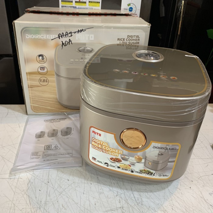 Mito R18 Rice Cooker 1.8 Liter Digital Low Sugar
