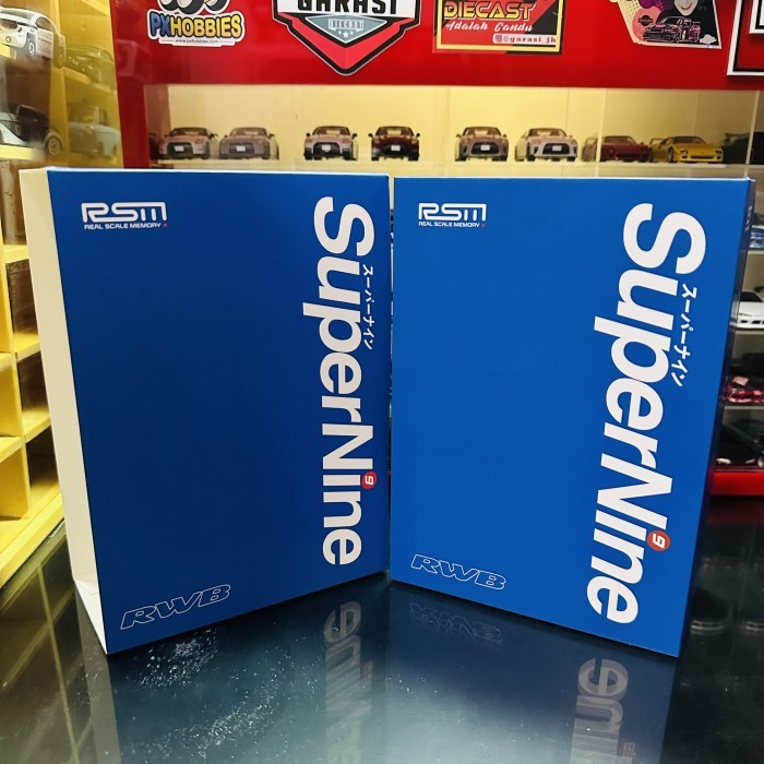 SALE MCE RESIN 1:64 RWB 993 SUPERNINE EXCLUSIVE BOX SET READYY