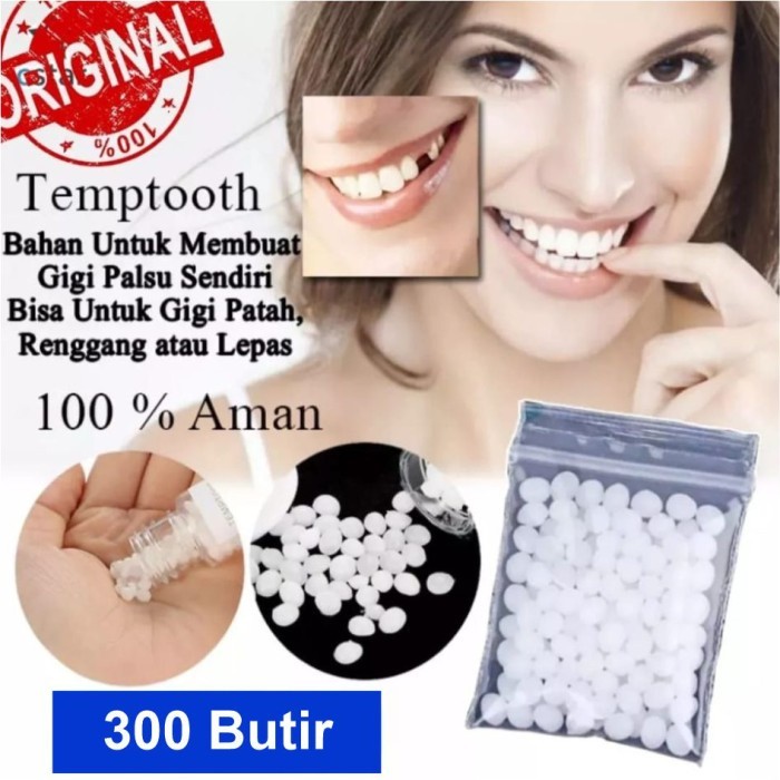temptooth Penambal Gigi Temptooth ISI 300 Butir Termurah TCI