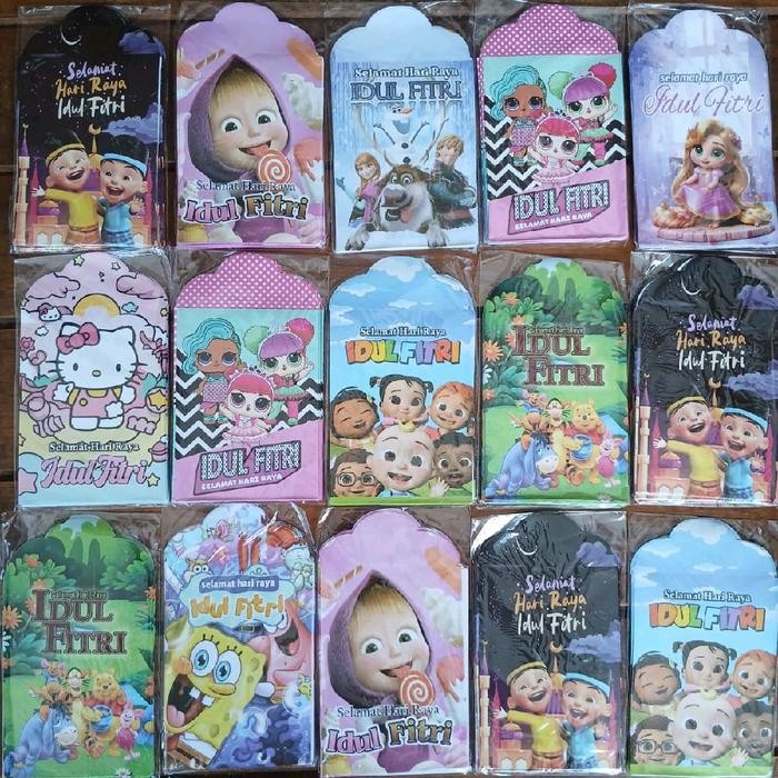 

MUMPUNG PROMO Paket Usaha Amplop Lebaran Medium Motif Random 500pcs (50 pak) - RANDOM, 500pcs (50pak) TERLARIS
