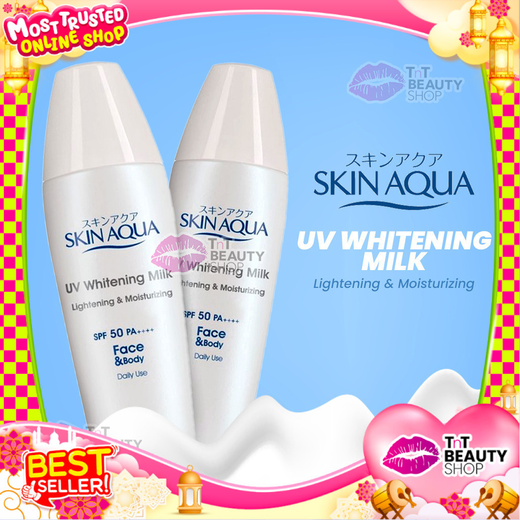 SKIN AQUA UV Whitening Milk SPF50 40gr | Tnt Beauty Shop