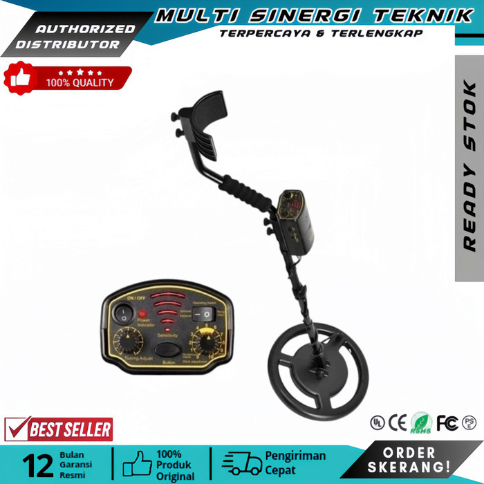 Metal Detector UnderGround emas gold hunter 1.5m smartsensor AR944M