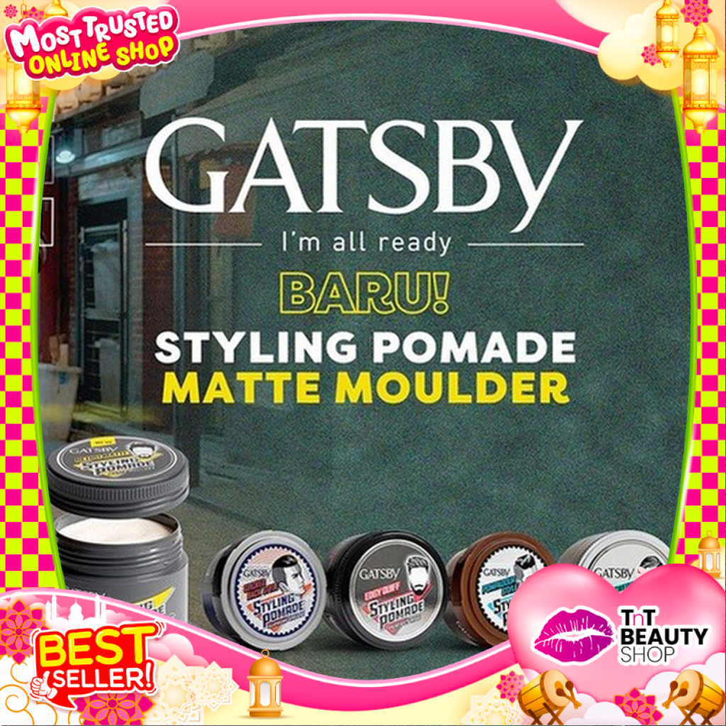 Gatsby Styling Pomade SERIES | Styling Pomade SERIES | TnT Beauty Shop