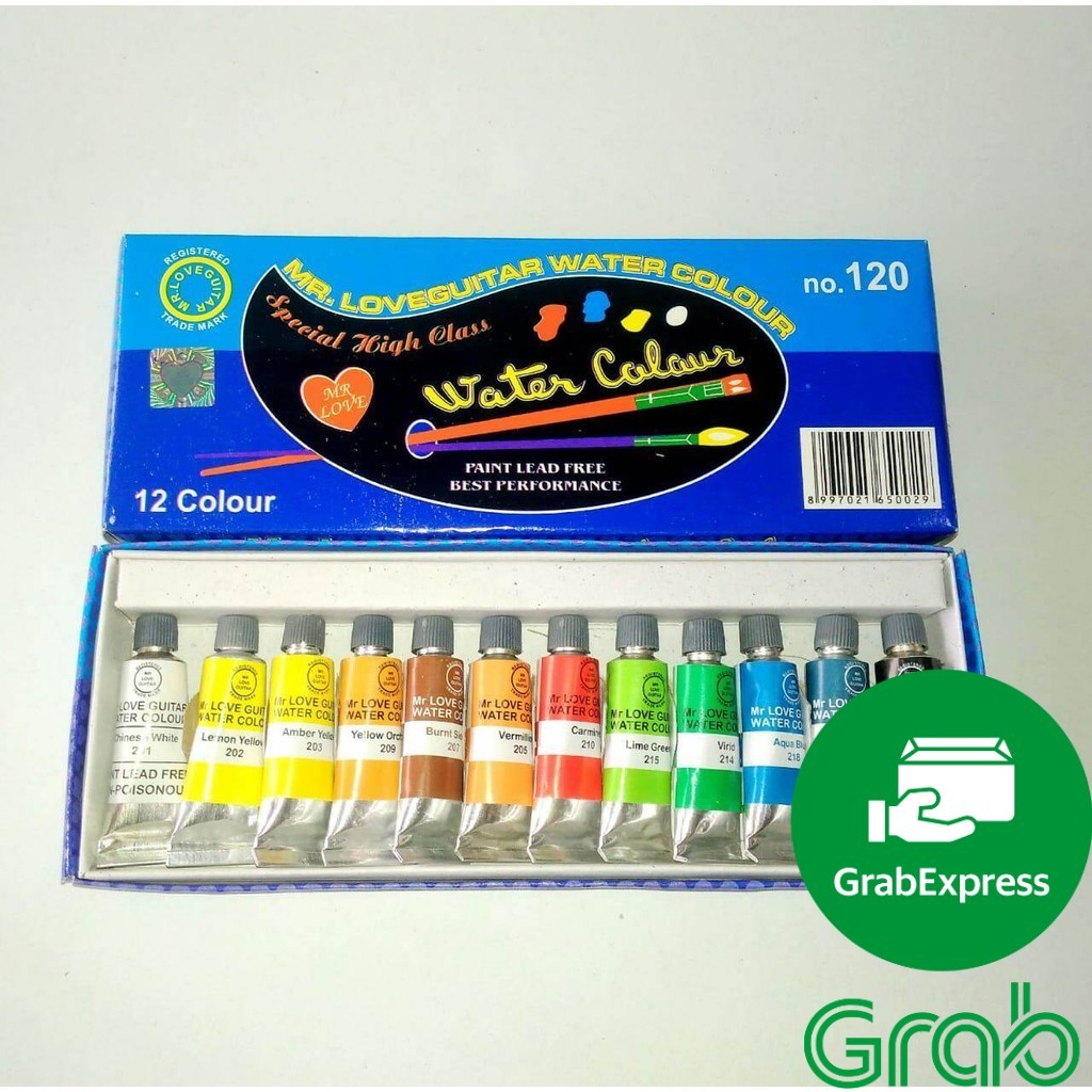 

Water colour / Cat air 120 Water colour merk loveguitar murah