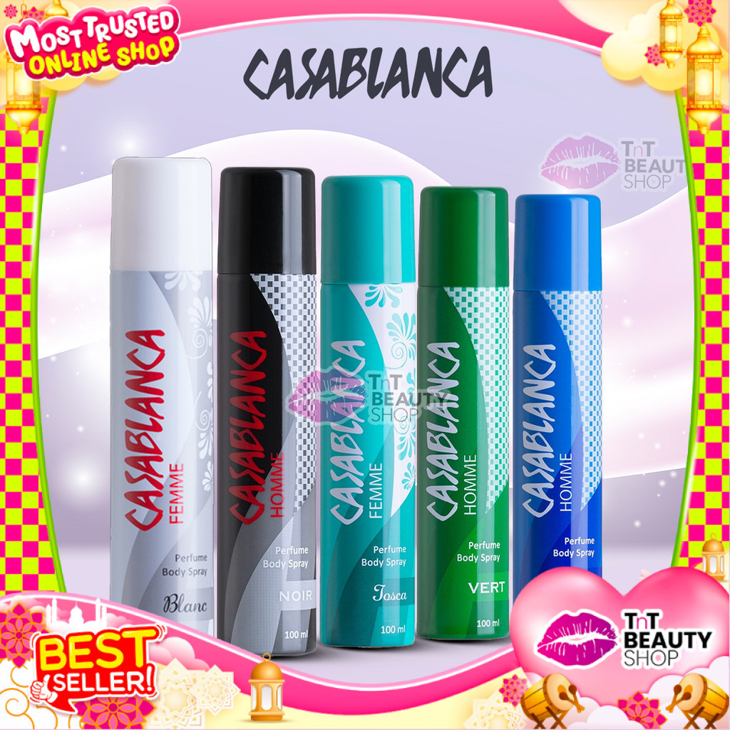 CASABLANCA PERFUME BODY SPRAY SERIES | Casablanca Femme Body Spray 65ml | Casablanca Perfume Body Sp