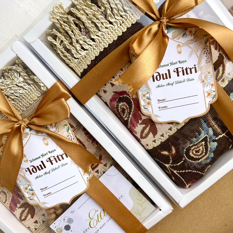 

Hampers Sajadah / Hampers Idul Fitri / Souvenir Sajadah / Kado Lebaran / Hampers Lebaran/ langsung proses