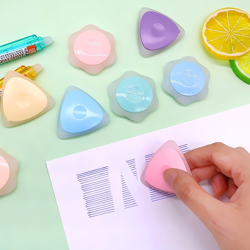

Small Colorful Erasable Pen Eraser School Office Non-Marking Eraser