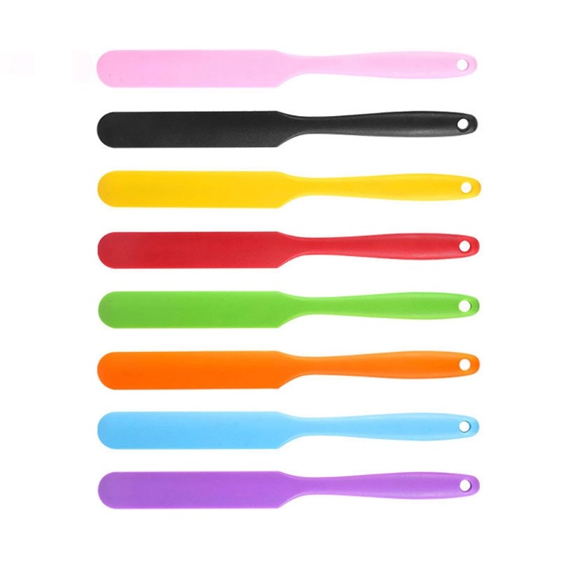 

Silicone Stir Sticks Heat Resistant Cake Cream Butter Spatulas Mixing Batter Scraper Non-Stick Flexible for Epoxy DIY