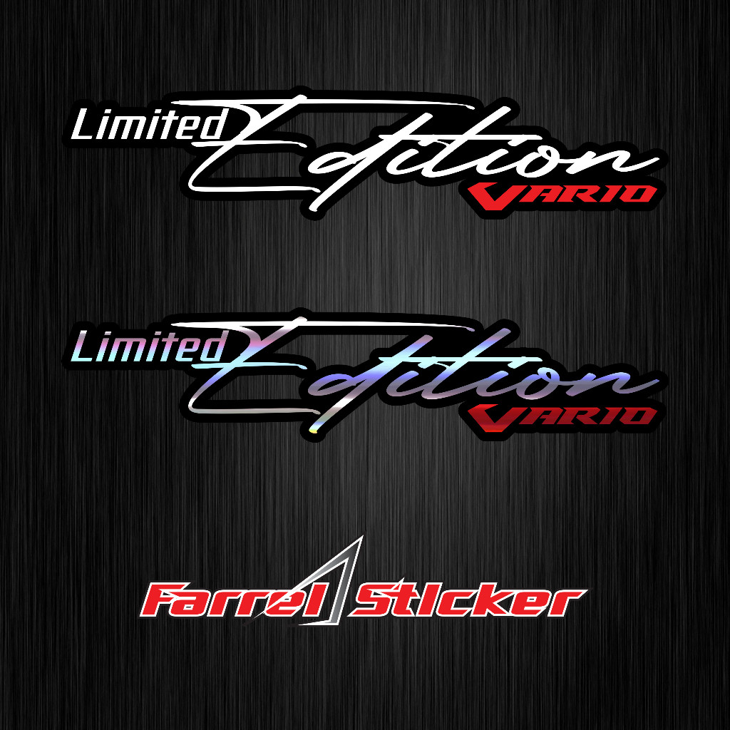 Sticker Stiker Limited Edition Vario 15cm