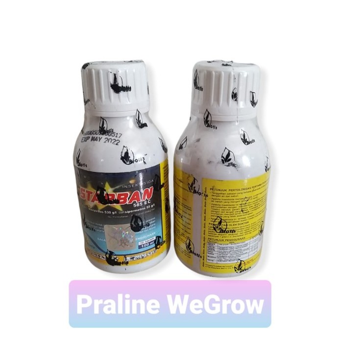 Obat Tanaman Starban 585 EC 100 ML Insektisida Ulat Kutu Padi