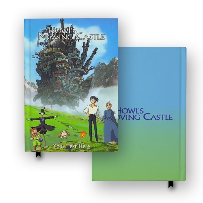 

Buku Catatan Notebook Howl's Moving Castle 3 Agenda Jurnal Custom Nama