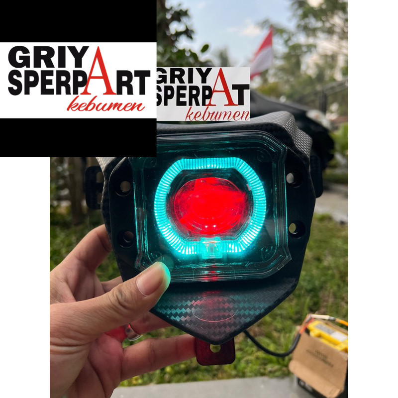 Lampu depan CRF biled billed set batok