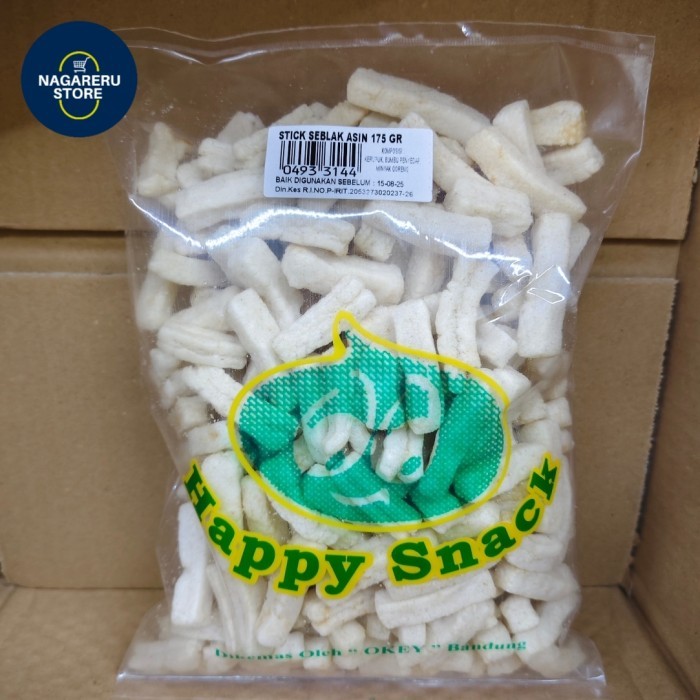 

Happy snack stick seblak asin 175gr