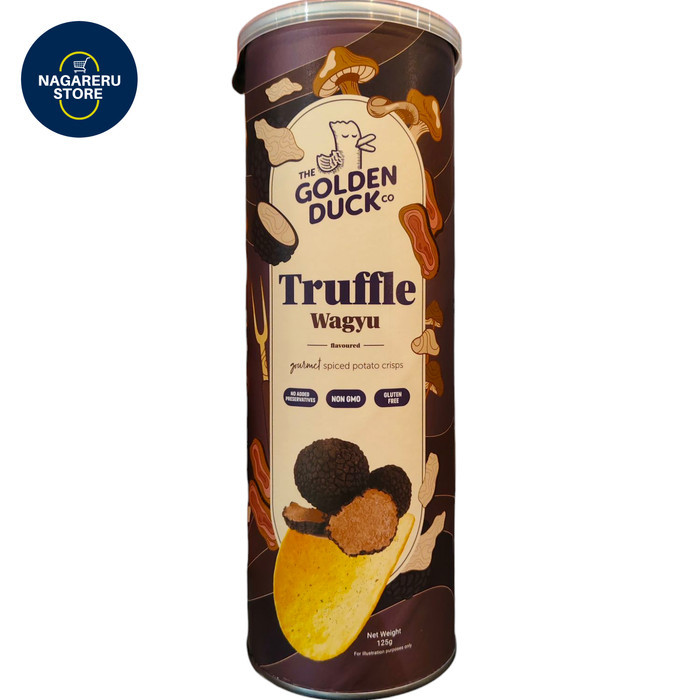 

The golden duck potato crisps truffle wagyu flavour 125gr