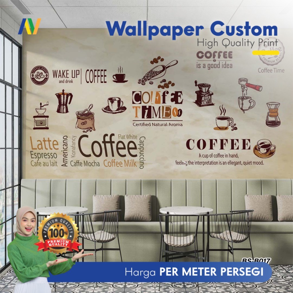 Wallpaper Dinding Custom | Wallpaper Dinding Cafeshop Cafe | Wallpaper Dinding Motif Bisnis 1 | Wall