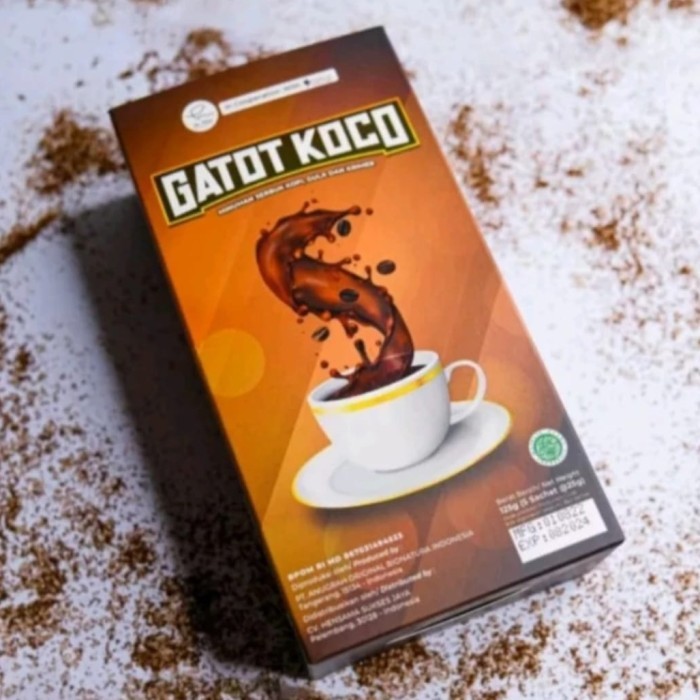 

Kopi Gatot koco original 1 Kotak isi 5 sachet
