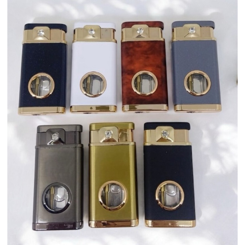 terbaruuu korek api unik dan keren model tabung transparan lampu korek api bara FS