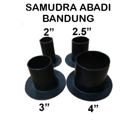 Corong Talang Karet Topi Hitam Berbagai Ukuran Ready Bandung
