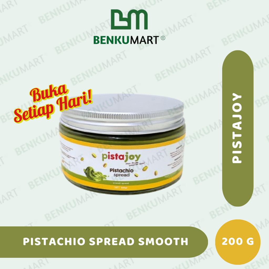 

PistaJoy Pistachio Spread Smooth (200 gr) Selai Kacang Pistachio Premium