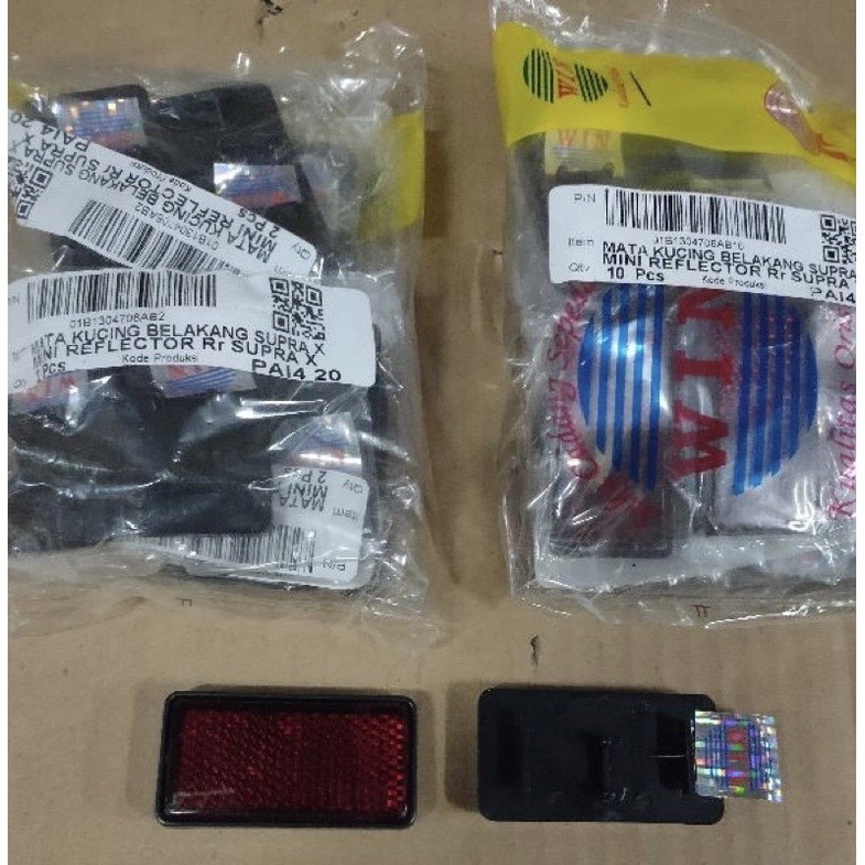Mata Kucing Spakbor Belakang Supra X Lama | Mini Reflector WIN | reflektor spakbor motor honda old W