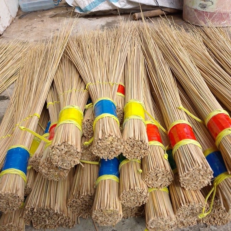 F-016 sapu lidi kasur tebal/lidi kasur putih/sapu lidi kasur anyaman