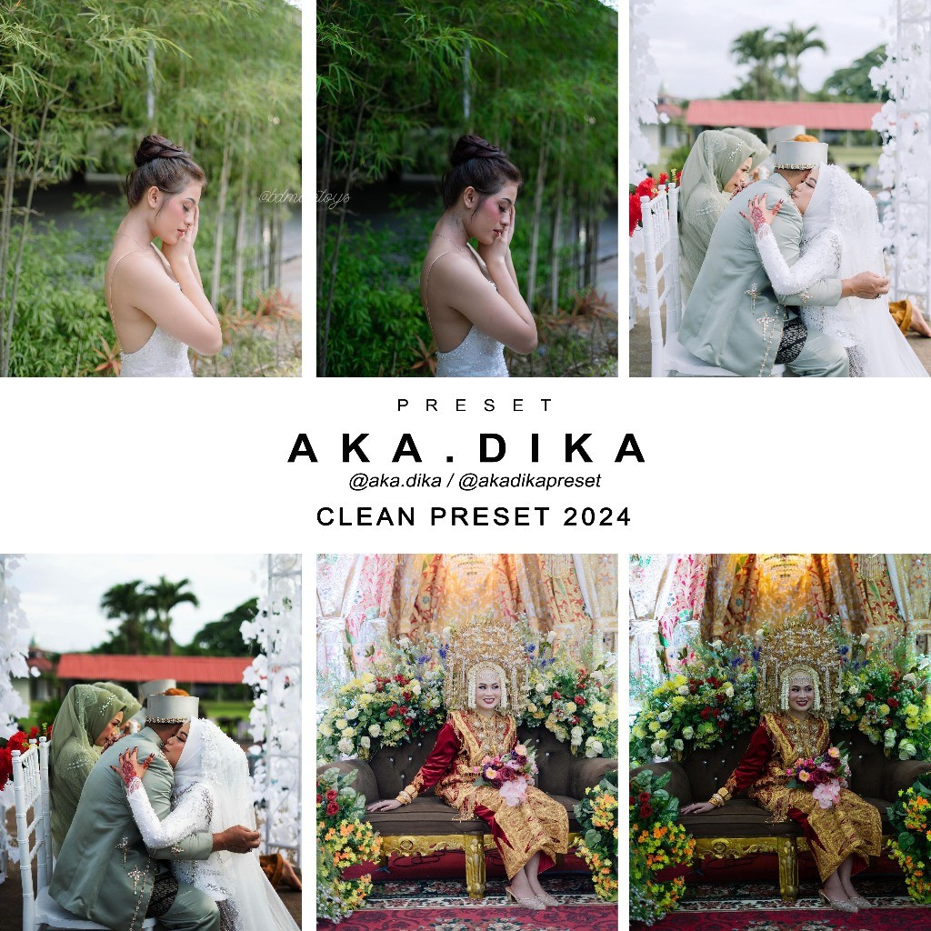 PRESET AKA.DIKA | CLEAN PRESET ORIGINAL 2024 | Preset Lightroom Iphone | Preset Lightroom Aesthetic