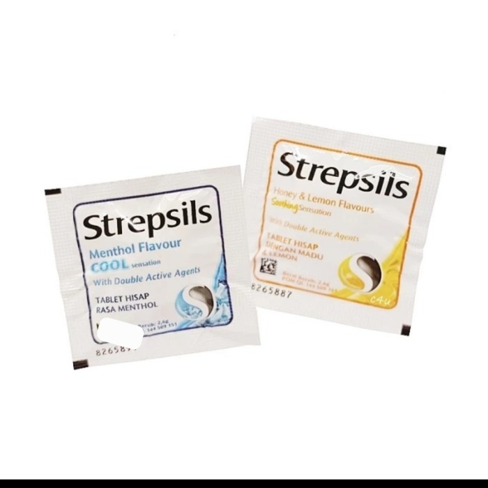 

strepsils permen pelega tenggorokan sachet 2.6gr