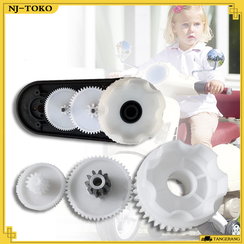 Gear Girbox Girbok Mobil mainan Tahan Lama Gear Plastic Gearbox Mobil Aki