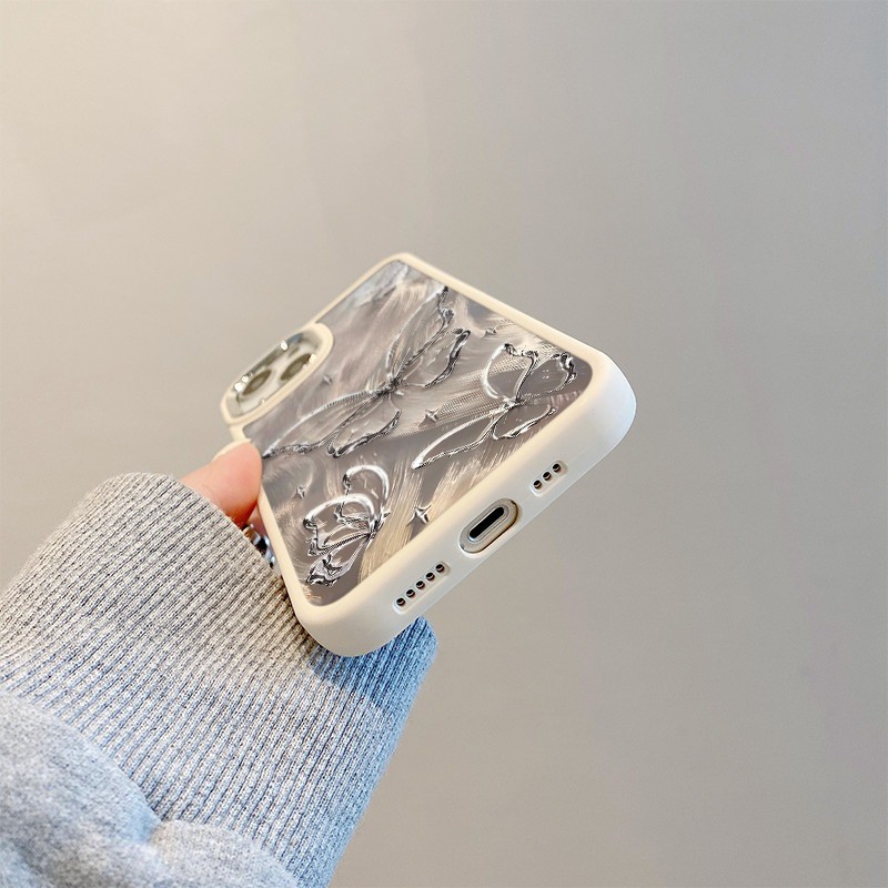 HOT DEALS LUCUCASE BUTTERFLY CASE KUPUKUPU AESTHETIC CUTE CEWEK CASING HP IPHONE 11 12 13 14 15 PLUS