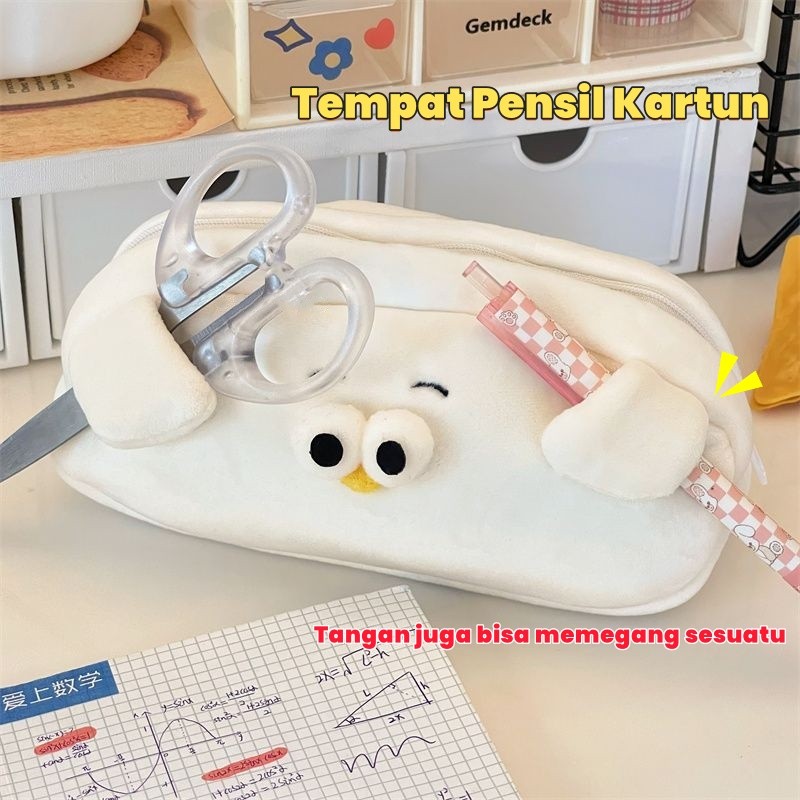 

Tempat Pensil Kartun/Kotak Pena Boneka Mewah Lucu/Burung Camar Pena Tas/Kotak Pensil Kapasitas Besar Burung Camar Lucu/Alat Tulis Siswa Kreatif/Kotak Pensil Anak-Anak Fashion Korea
