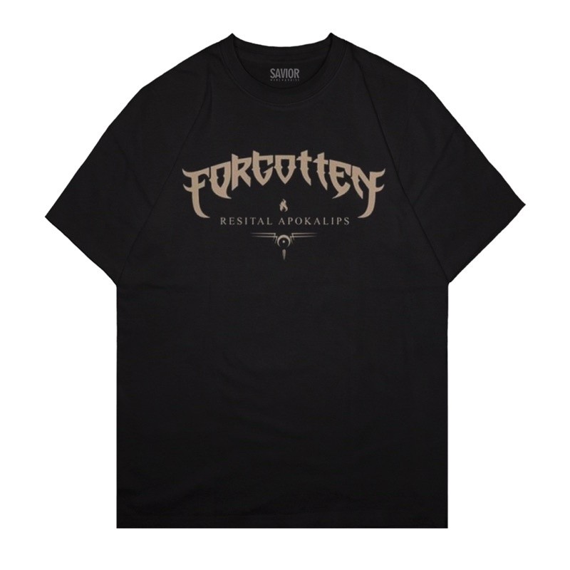 【ASLI】 Forgotten "Resital Apokalips Logo" -T SHIRT-BLACK